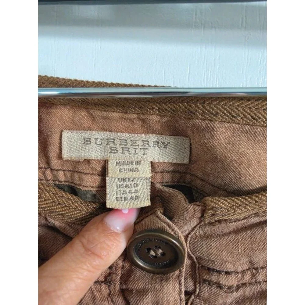Burberry britt light brown shorts